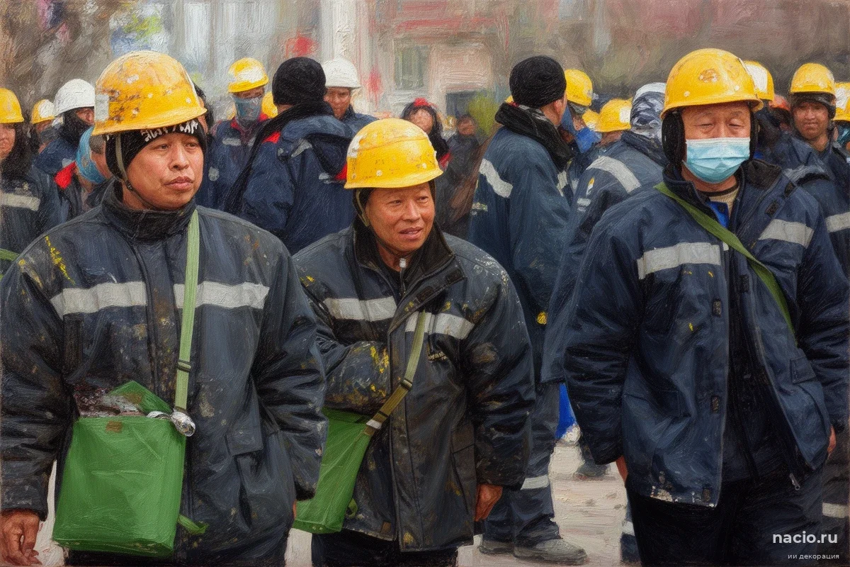 Штраф вместо зарплаты: суд Комсомольска решил судьбу 140 китайских рабочих после марша по городу