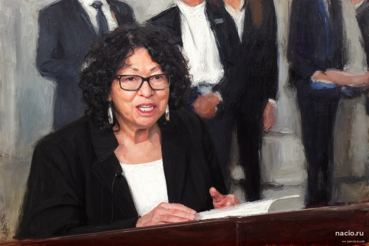 Судья Верховного суда США извинилась перед коллегой после резкого выпада о его происхождении